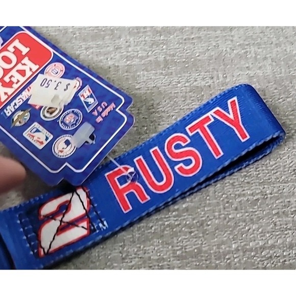 VTG Wincraft Nascar #2 Car Rusty Wallace Key Chains Shoe Laces Eyeglass Holder - Picture 7 of 8